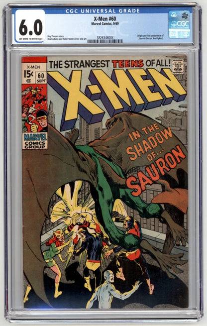 X-Men #60  CGC 6.0  Origin & 1st App. of Sauron