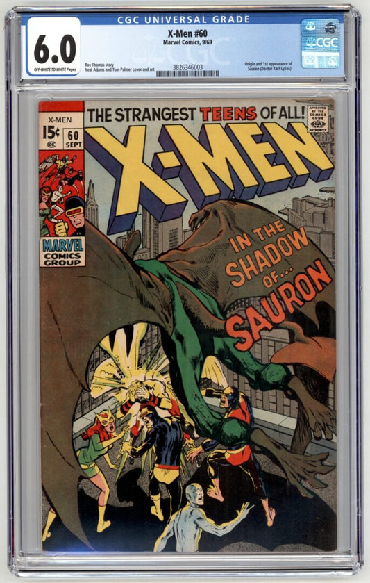 X-Men #60  CGC 6.0  Origin & 1st App. of Sauron