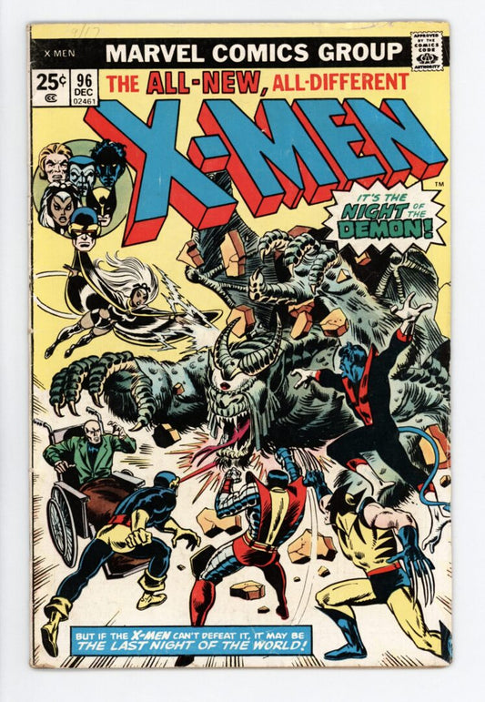 X-Men #96  VG-  1st appearance of Moira McTaggert