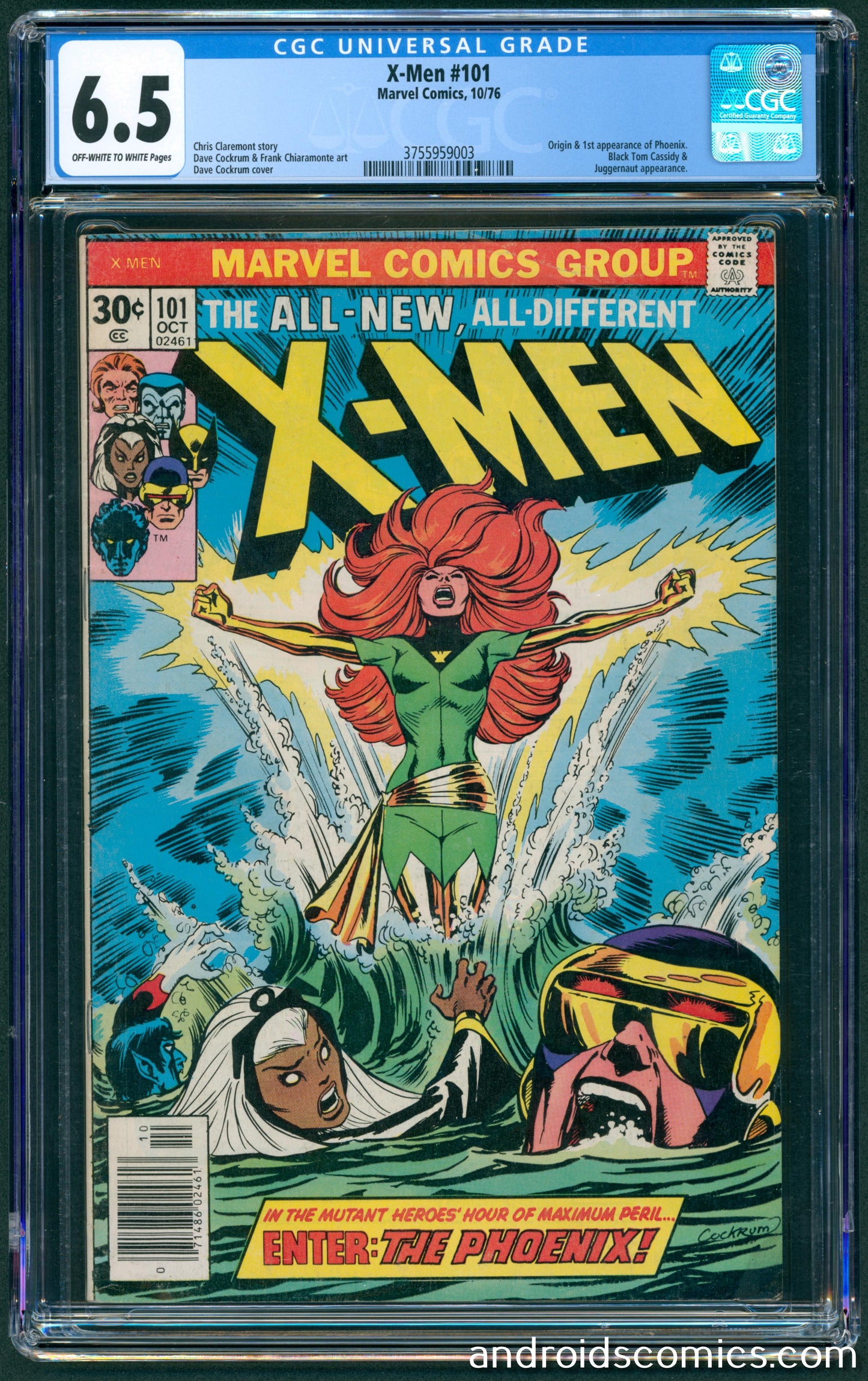 X-Men #101  CGC 6.5 1st App. of Phoenix
