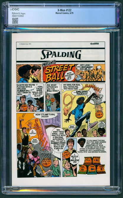 Uncanny X-Men #122  CGC 7.5