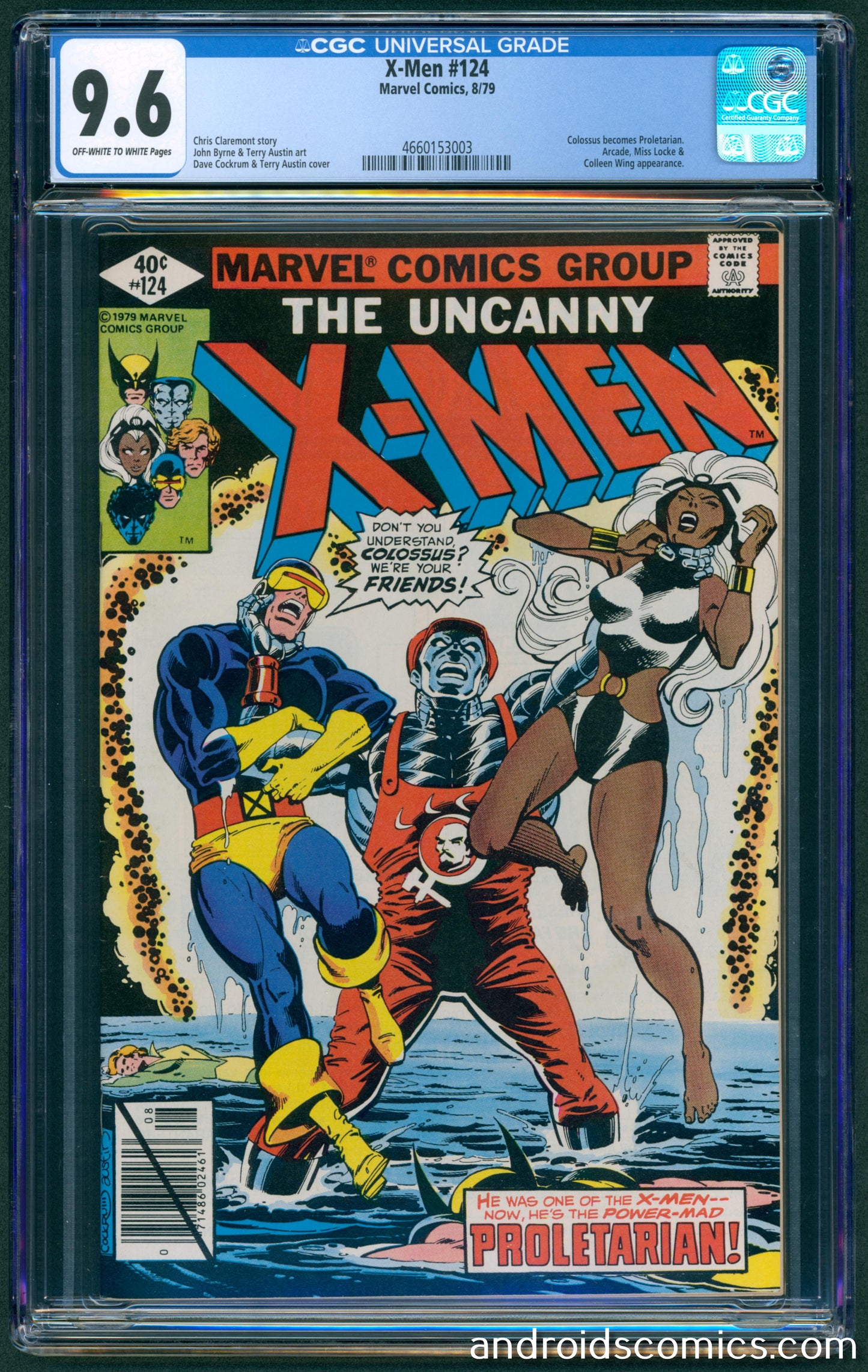 Uncanny X-Men #124  CGC 9.6