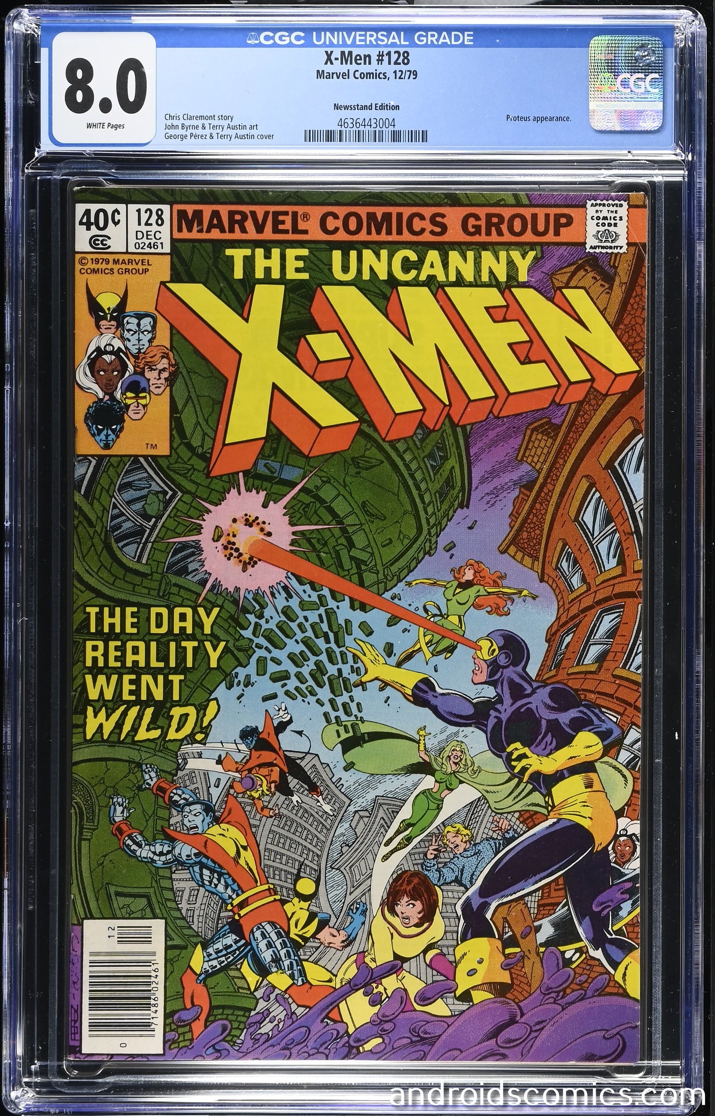 Uncanny X-Men #128  CGC 8.0 Newsstand