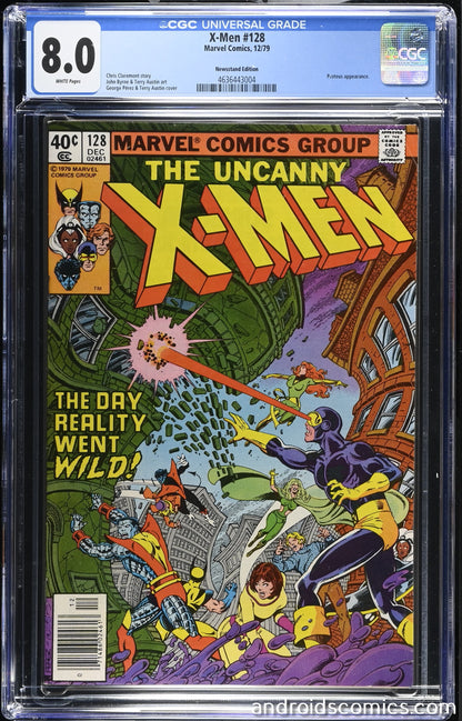 Uncanny X-Men #128  CGC 8.0 Newsstand