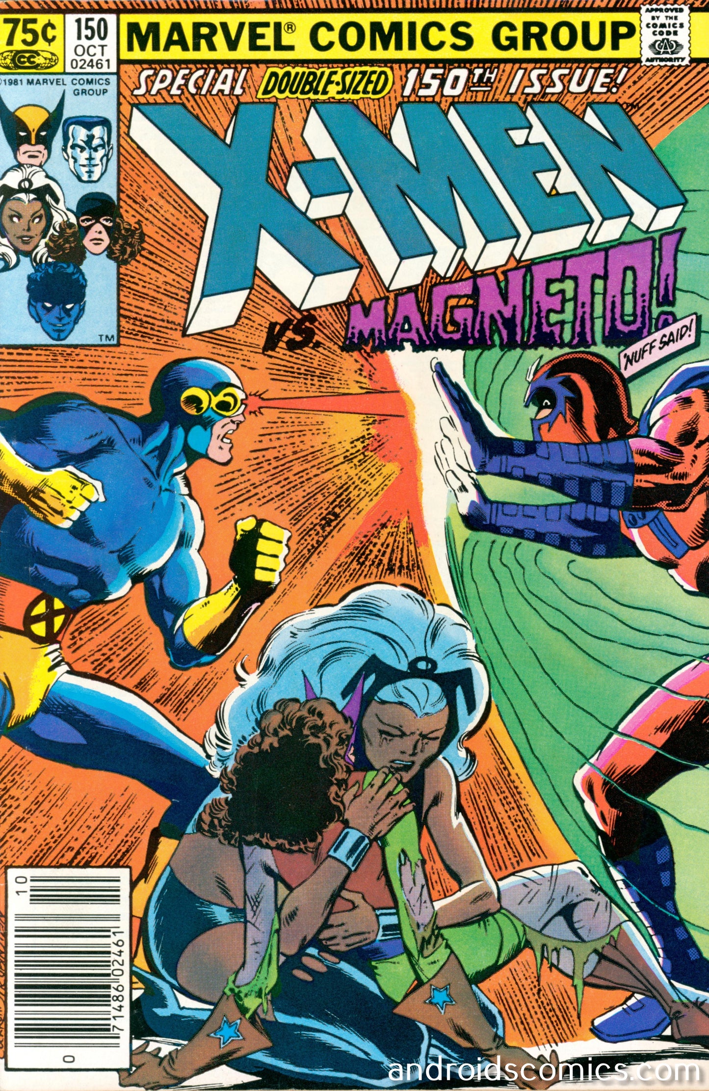Uncanny X-Men #150  Newsstand  Origin of Magneto