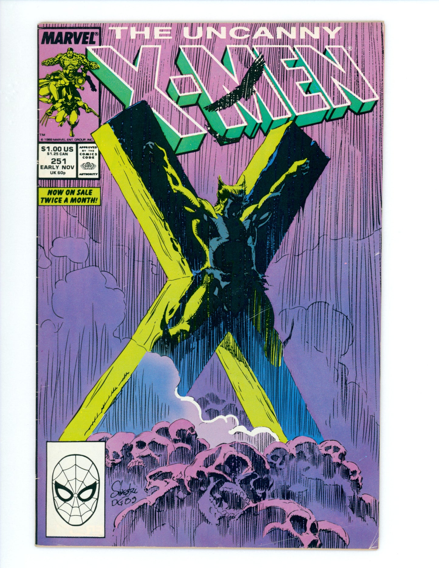 Uncanny X-Men #251 VG+
