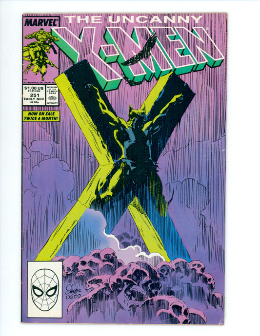 Uncanny X-Men #251 VG+