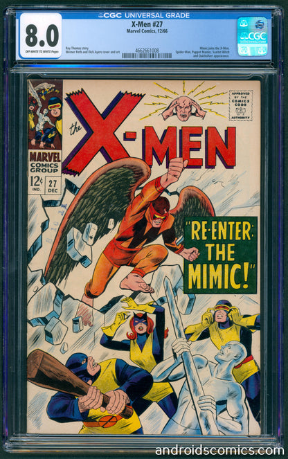 X-Men #27 CGC 8.0