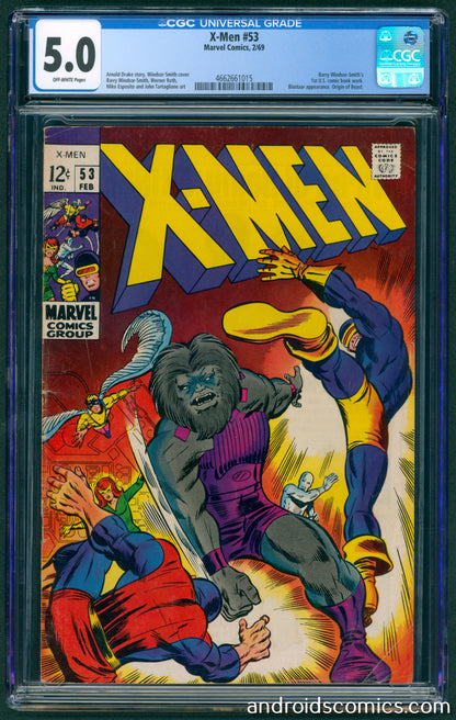 X-Men #53 CGC 5.0