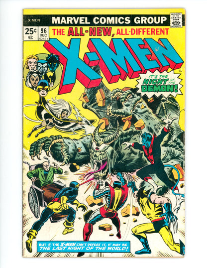 X-Men #96  VG-  1st App. of Moira McTaggert