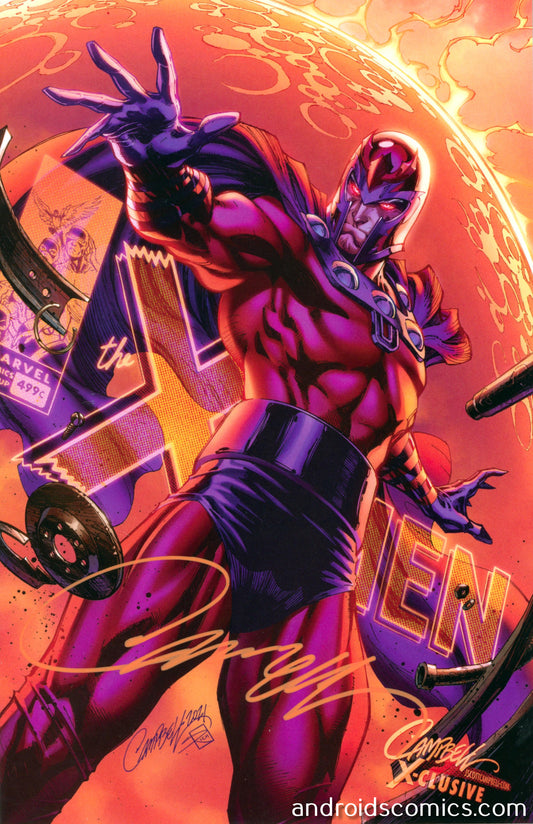 X-men Legends #1 J Scott Campbell Variant B Signed with COA