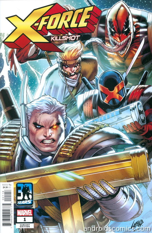 X Force Killshot Anniversary Special #1 Liefeld Variant
