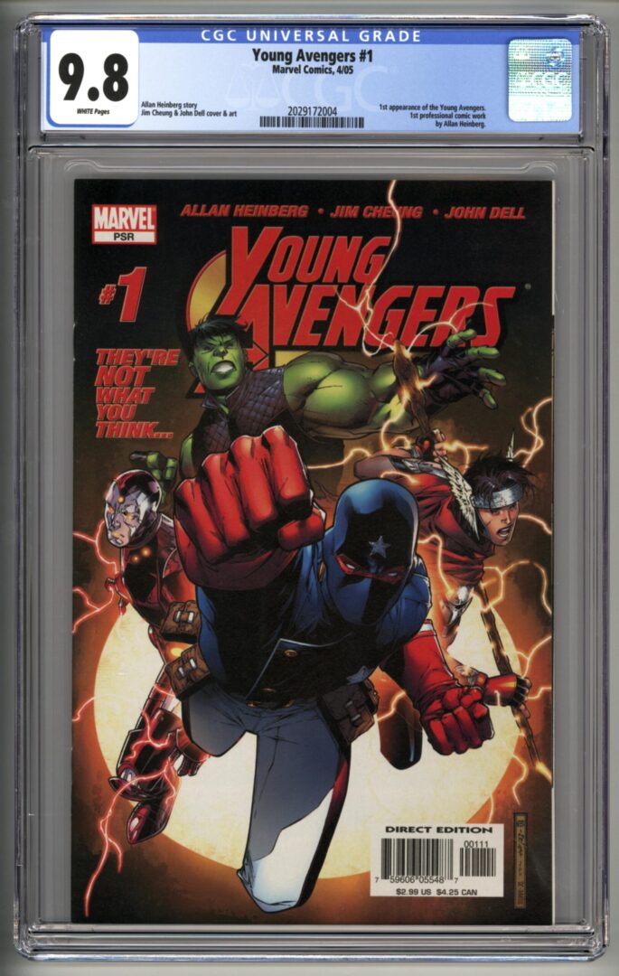 Young Avengers #1  CGC 9.8  1st team appearance of the Young Avengers