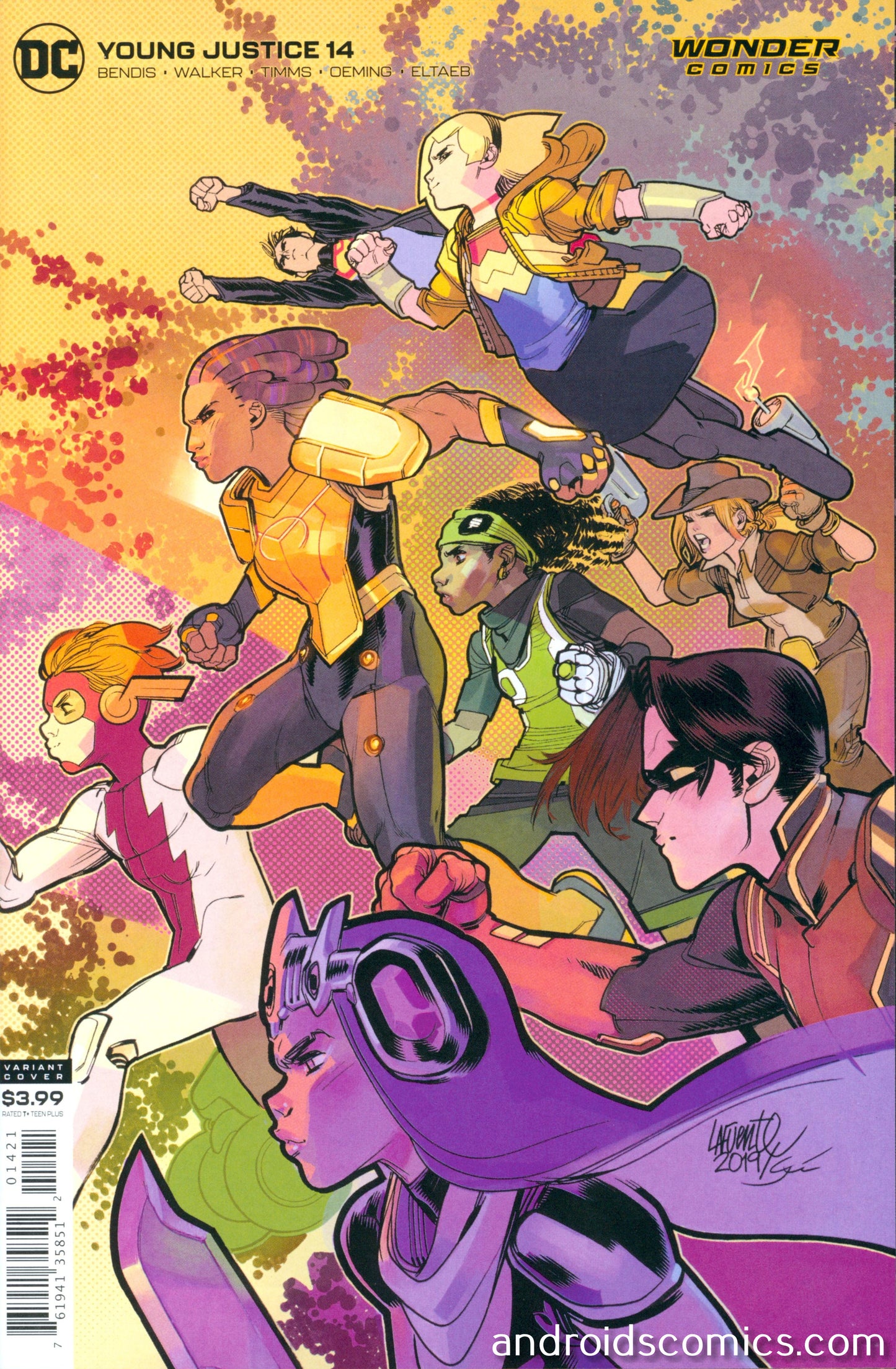 Young Justice #14 David Lafuente Variant Edition