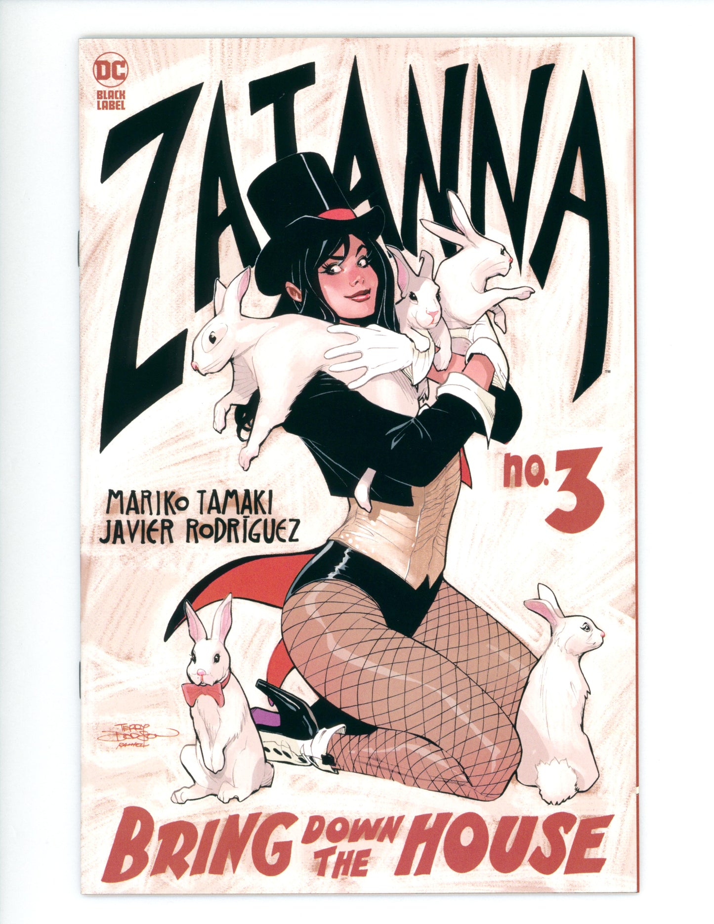 Zatanna Bring Down The House #3 Cover B Terry Dodson NM
