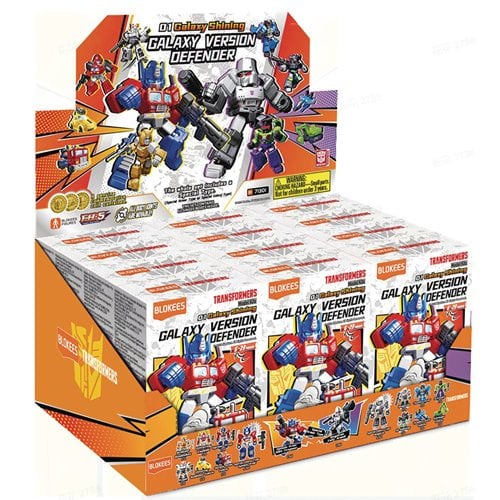 Transformers Galaxy Defender Version 1 Blokees Mini Model Kit
