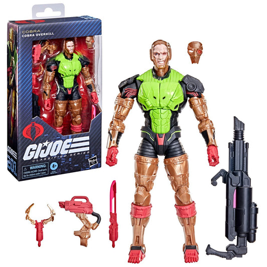 G.I. Joe Classified Series 6-Inch Action Figure Cobra Overkill