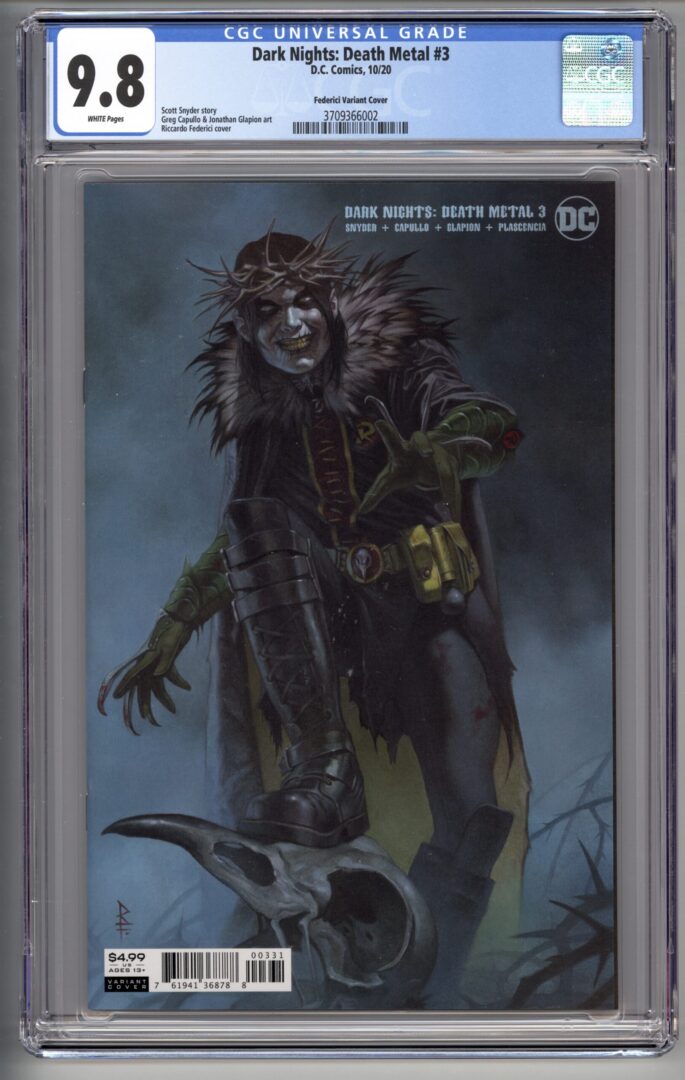 Dark Nights Death Metal #3  CGC 9.8  Federici Variant