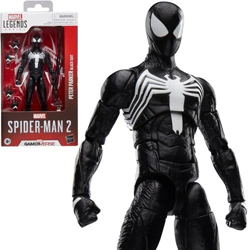 Marvel Legends Spider-man 2 Black Suit Peter