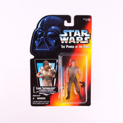 Star Wars Power of the Force Luke Skywalker in Dagobah Fatigues