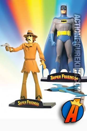 DC Direct Super Friends Deluxe Action Figure Set Batman/Scarecrow
