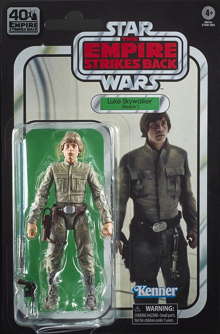 Star Wars 6" Black Series Luke Skywalker (Bespin) (40th Anniversary)