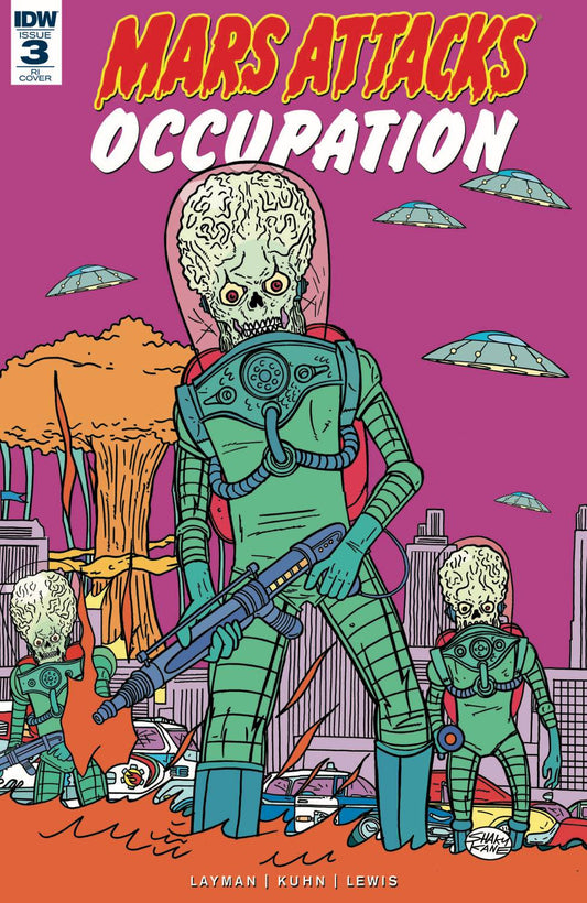 Mars Attacks Occupation #3 (Of 5) 10 Copy Variant Edition NM