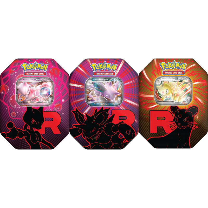 Pokemon TCG Team Rocket EX Tin