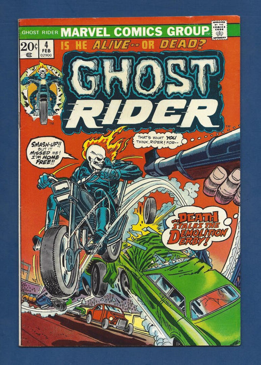 Ghost Rider #4  VG/FN