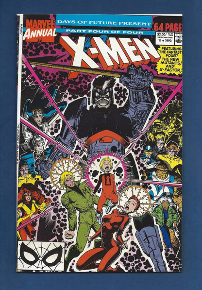 Uncanny X-Men Annual #14  FN  1st Brief appearance of Gambit