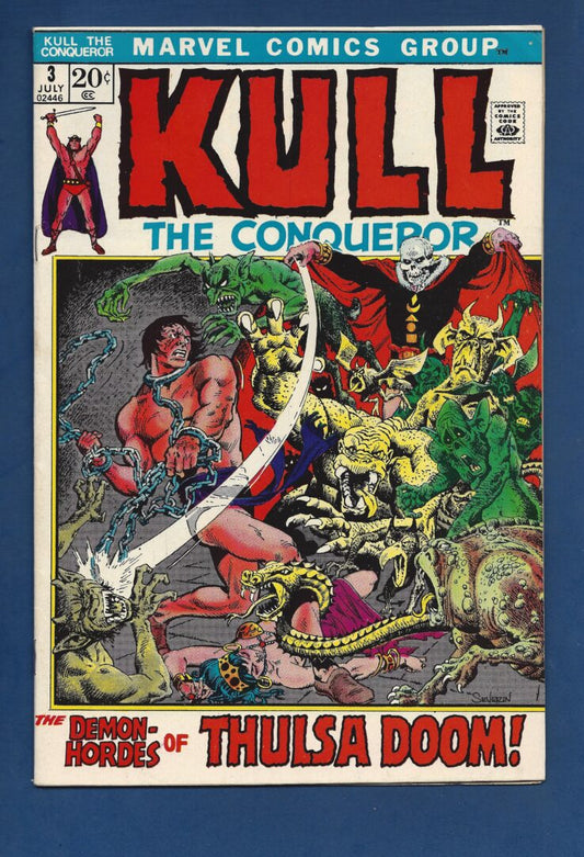Kull the Conqueror #3  FN