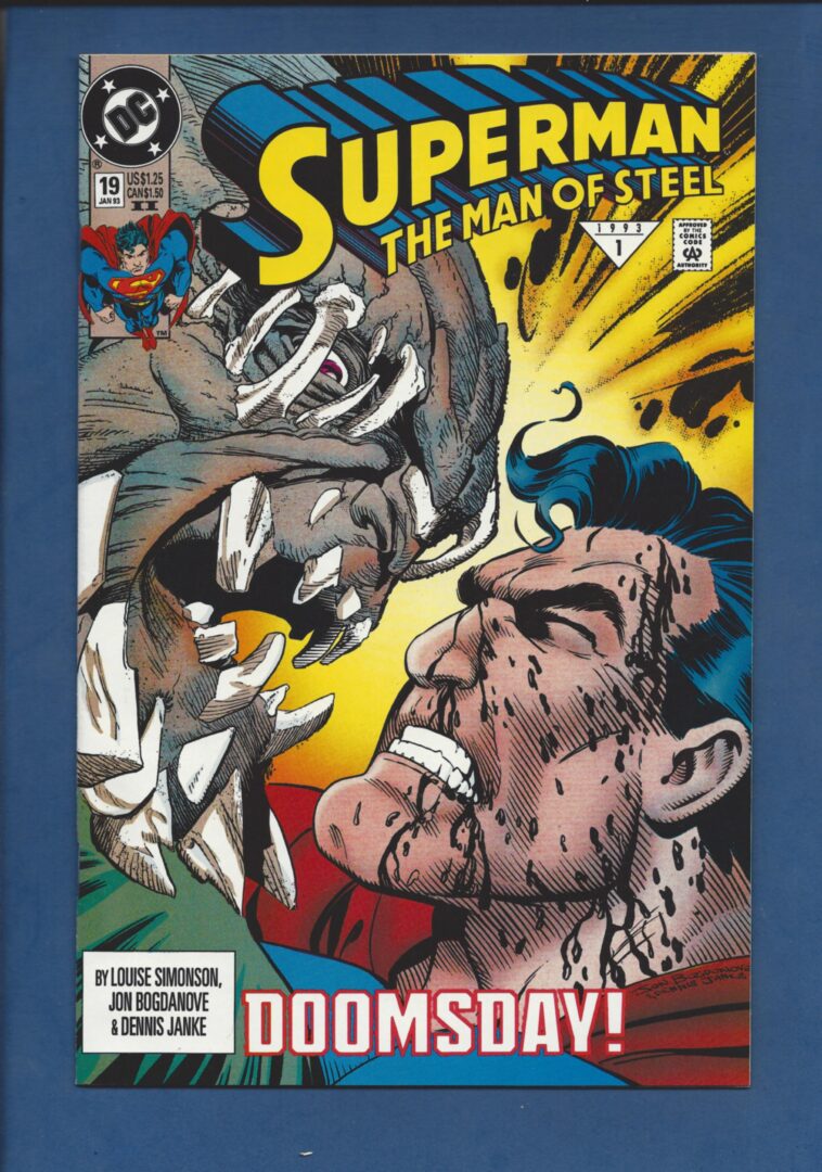 Superman the Man of Steel #19  NM-  2nd Print