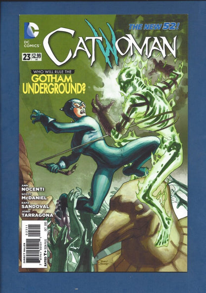 Catwoman #23  VF-  1st appearance of Duela Dent (the Joker's Daughter)