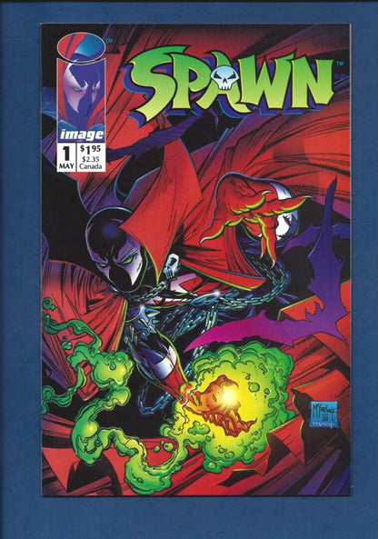 Spawn #1  VF-  1st appearance of Spawn (Al Simmons)