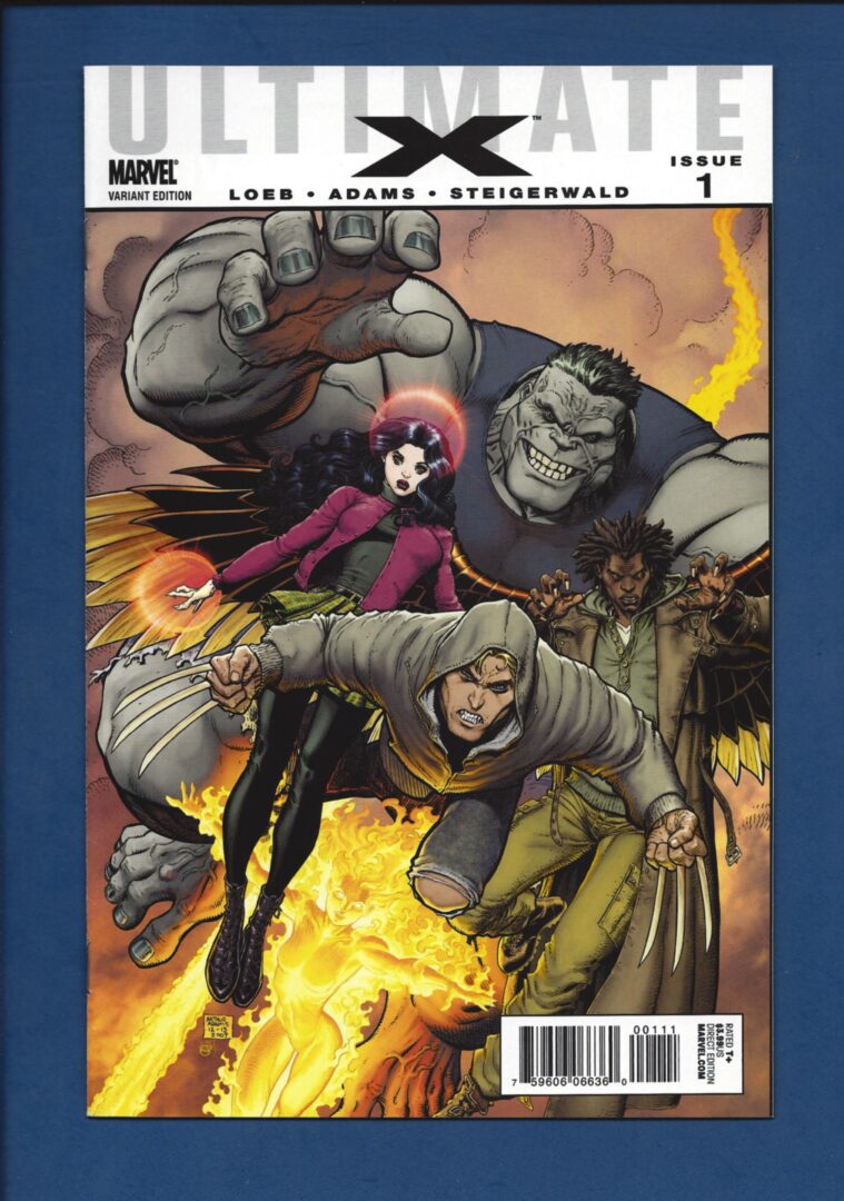 Ultimate X #1  Cover B 1st appearance of Jimmy Hudson  VF-