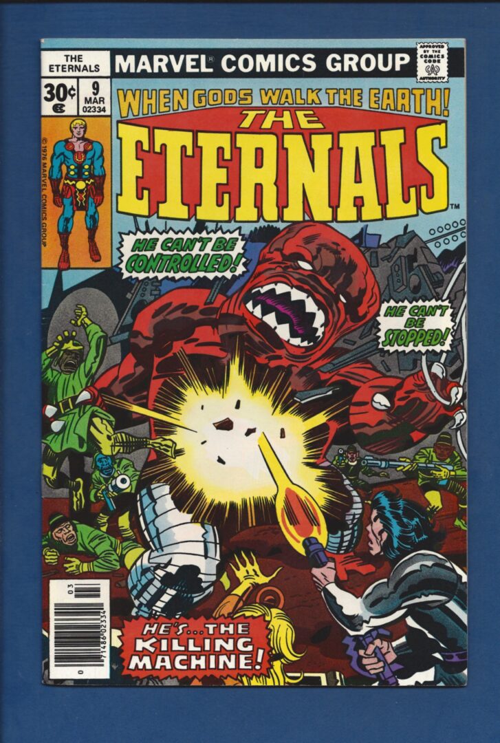 Eternals #9 1st appearance of Sprite  VF-