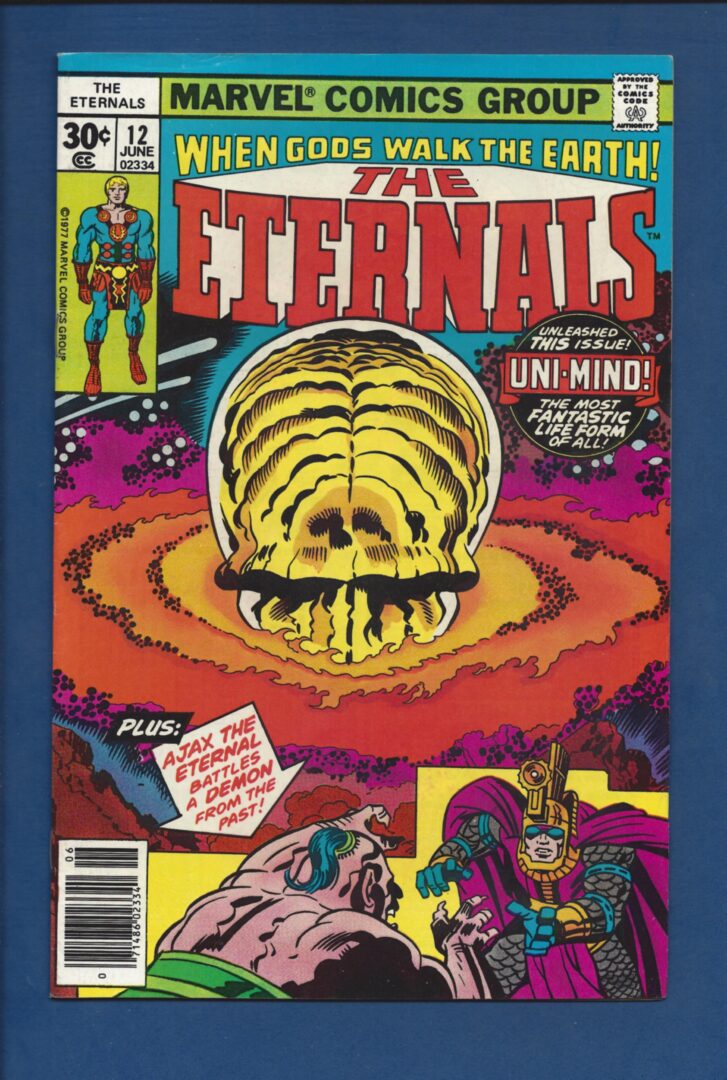 Eternals #12  1st appearance of Uni-Mind  FN-