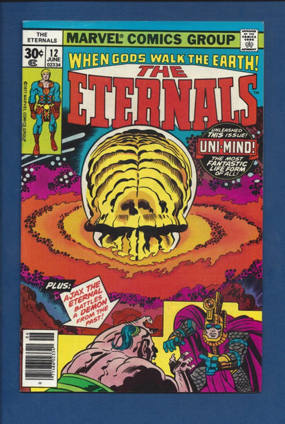 Eternals #12  1st appearance of Uni-Mind  FN-