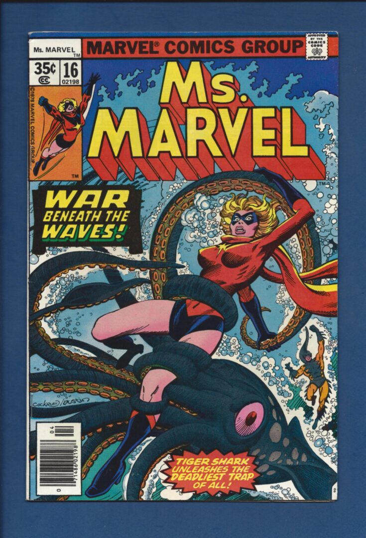 Ms. Marvel #16  FN-  1st appearance of Raven Darkholme