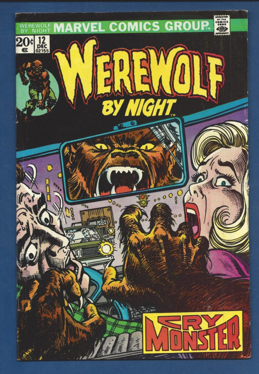 Werewolf by Night #12  VG+