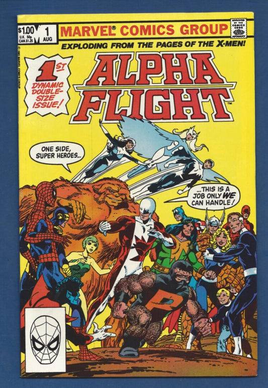 Alpha Flight #1  FN+  1st App. of Puck & Marrina