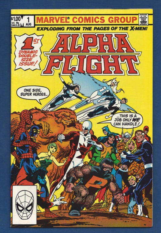 Alpha Flight #1  FN/VF  1st App. of Puck & Marrina