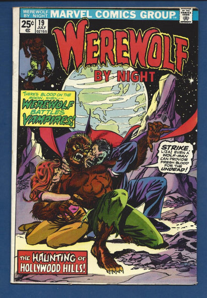 Werewolf by Night #19  VG/FN
