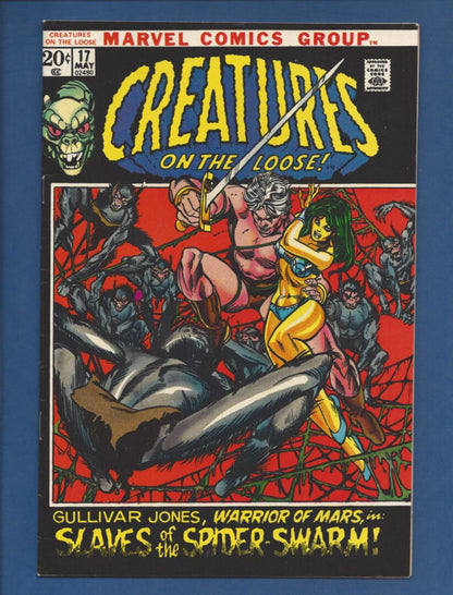 Creatures on the Loose #17  VG/FN