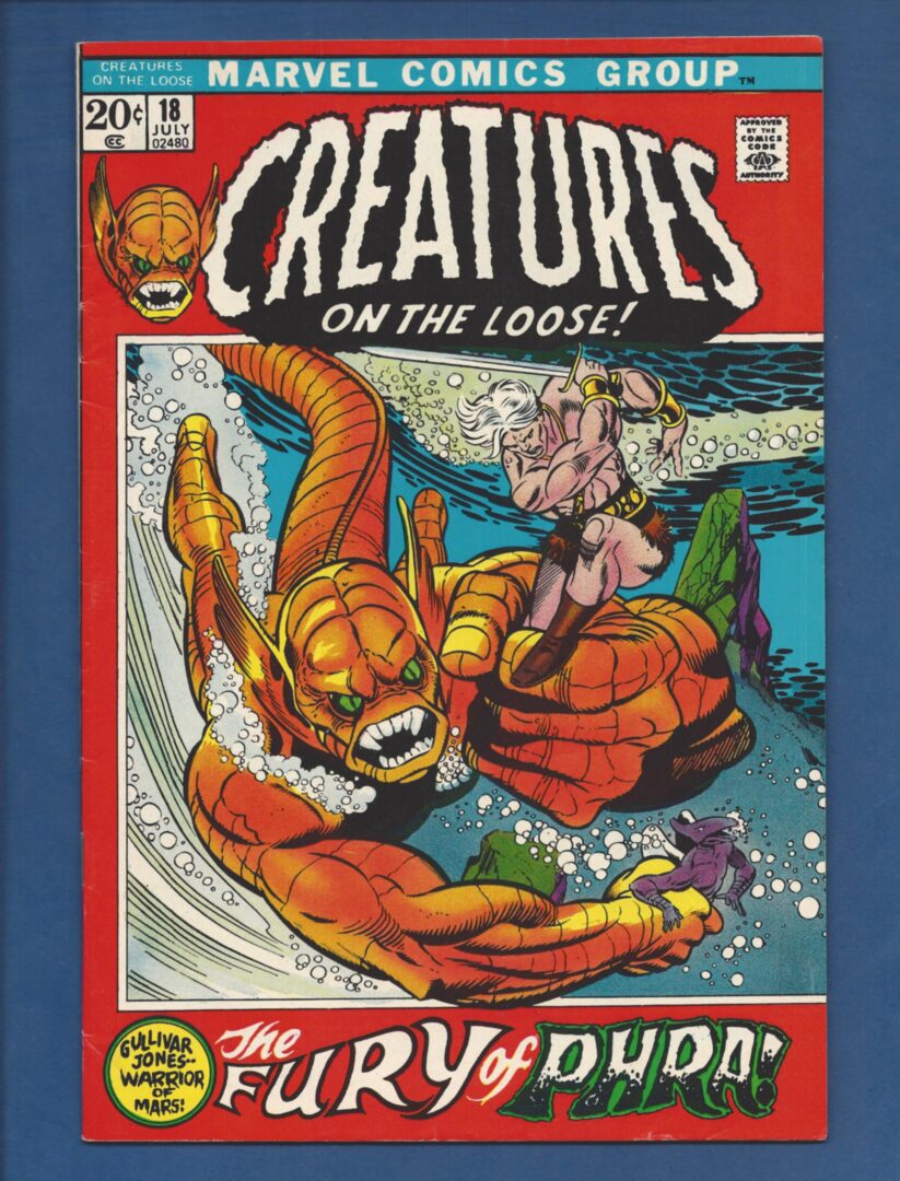 Creatures on the Loose #18  VG/FN