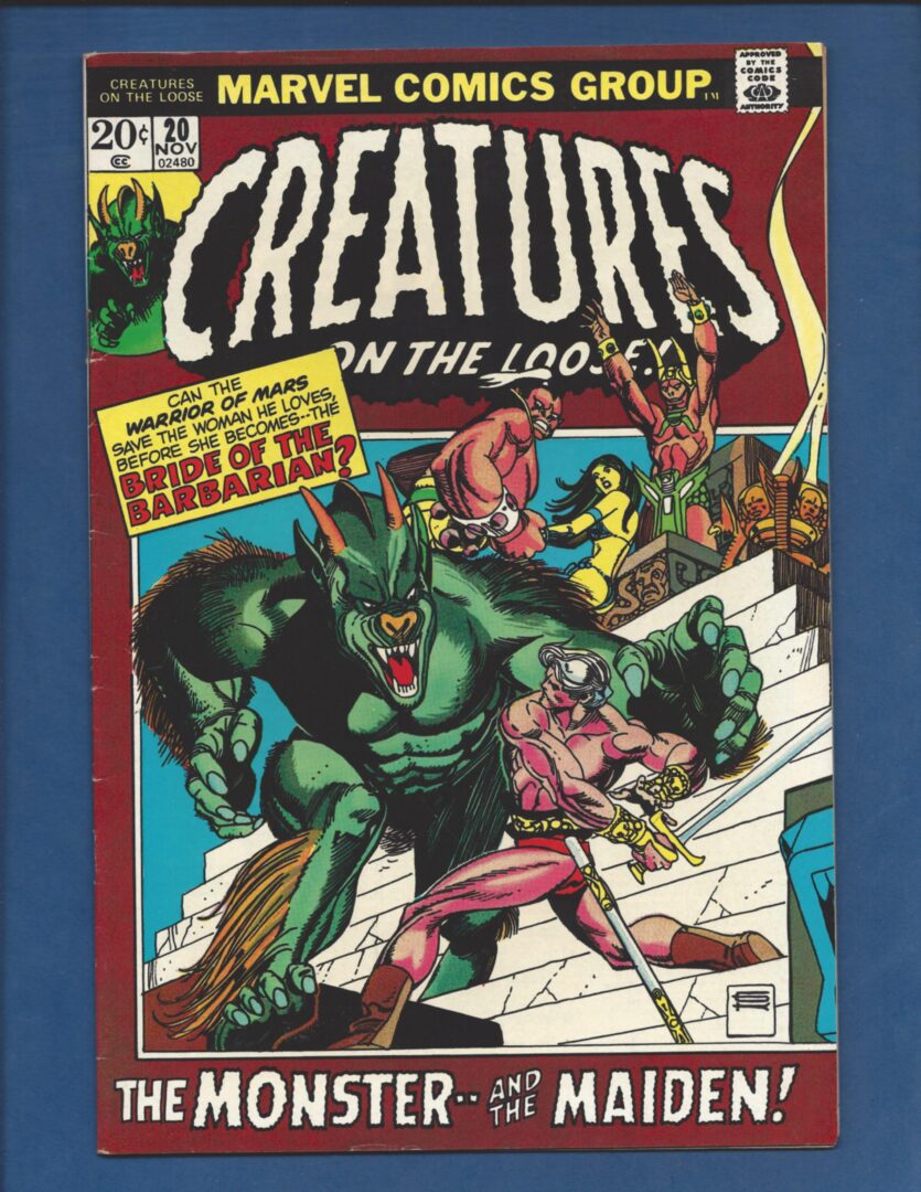 Creatures on the Loose #20  VG+