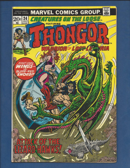 Creatures on the Loose #24  VG