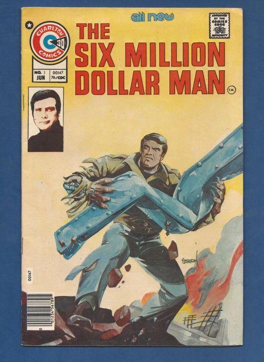 Six Million Dollar Man #1  FN-  1st appearance of Steve Austin in Comics