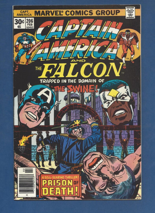 Captain America #206  VG/FN