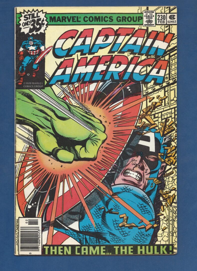 Captain America #230  VG